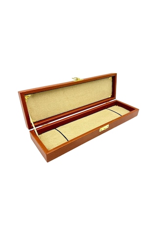 Tesbih Kutusu Dikişi Deri Taba 4 No S