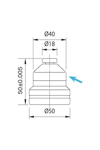 Fett Hp-50z Vertex Z Eksen Optik Tip Yükseklik Sıfırlama