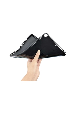 Matepad T8 Uyumlu Zore Tablet Süper Silikon Kapak-renksiz Tablet Kılıfı
