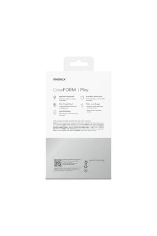 Momax Play CaseForm Apple Uyumlu iPhone 16 Pro Max Magsafe Kılıf Siyah