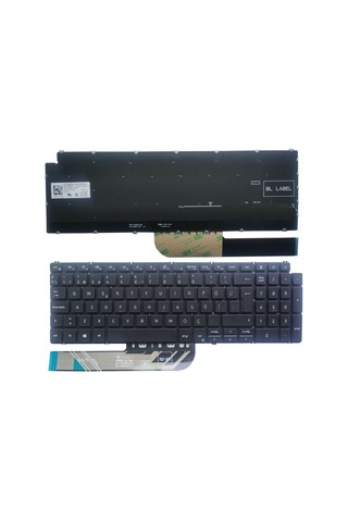 Dell İnspiron 5590 P88f Notebook Klavyesi, Laptop Tuş Takımı - Siyah Tr - / Kl0731