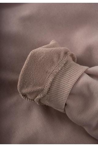 Cigit Basic Karyoka Detaylı Sweatshirt Takım 3-8 Yaş S.vizon Vizon