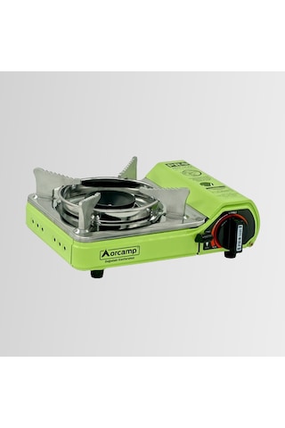 Orcamp CK-506 Mini Tekli Kamp Ocak Çantalı Sönme Emniyetli Yeşil