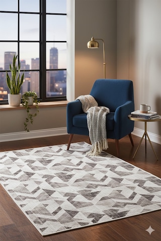 Villadia Home Textile Kaymaz Taban Modern Desen Halı Yolluk Leke Tutmaz Kolay Temizlenir Koridor Salon Yatak Mutfak Odası Vd4037kahve Kahve