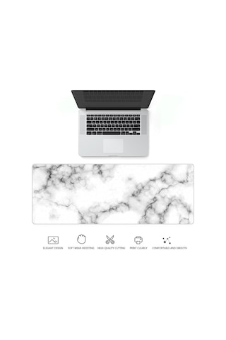 Mouse Pad Mousepad Masa Altlığı Turuncu 900x400x2mm Turuncu