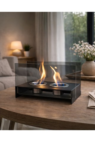 Westonya Westart02 Dual Flame Masaüstü Bioethanol Şömine
