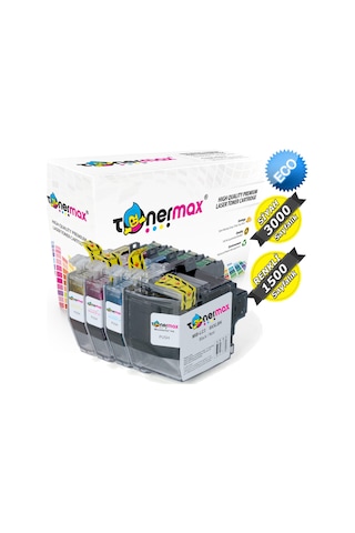 Brother Mfc J3530Dw Uyumlu Kartuş /Brother Lc3719Xl Set Uyumlu Ka