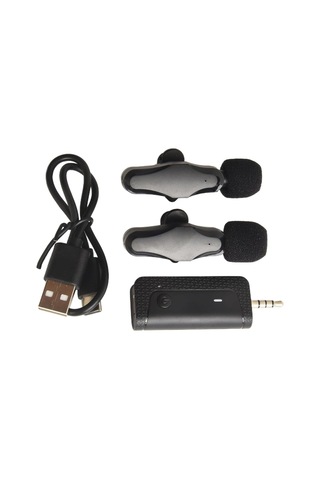 Hasaller Kablosuz Mikrofon Kablosuz Yaka Mikrofonu Kablosuz