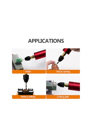 Suofeng Kablosuz Mini Usb Oyma Kalemi - Ahşap İşleme Ve Dıy Projeler İçin Hafif Ve Pratik