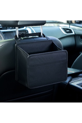 Araba Asılı Çöp Torbası Çok Fonksiyonlu Katlanır Saklama Kutusu, Model: H615 Oxford Bezi