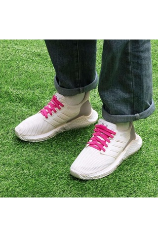 Tak Bırak,klipsli Elastik,yeni Nesil Akıllı Bağcık, Fosfor Pembe Fosforlu Pembe