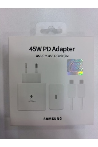 Samsung Uyumlu Mry 45w Pd Adaptör Usb-c Kablo 5a