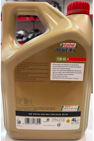 Castrol 10w-40 Motor Yağı