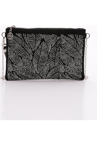 Dgn 4118 Kadin Desen Taşli Çanta 4118-2337-R1534 Siyah