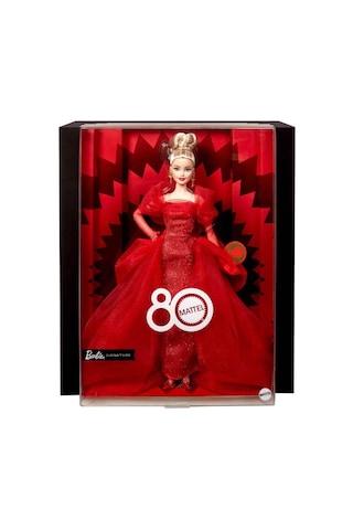 Jbj17 Mattel 80. Yıl Dönümü Koleksiyon Bebek - Sarışın Diğer