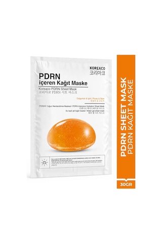 Pdrn Sheet Mask Dolgun Ve Canlı Cilt Görünümüne Yardımcı Maske - 879803314