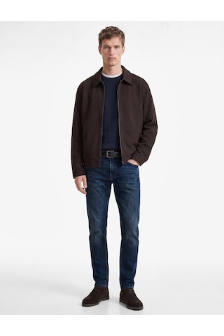 Koton Pamuklu Normal Bel Cepli Skinny Jean Pantolon - Michael Jean Koyu İndigo 7wam40090nd