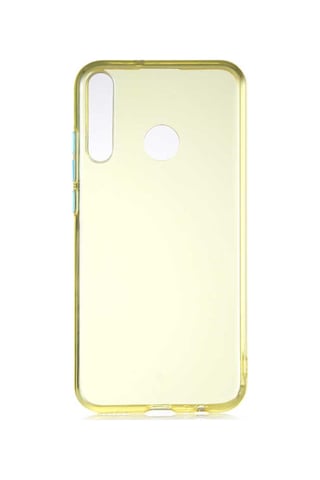 Huawei P40 Lite E Kılıf Zore Bistro Kapak Sarı