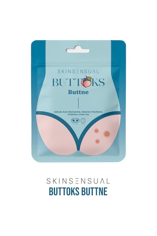 Skin Sensual Buttoks Buttne Vücut Maskesi | Vücut Sivilceleri ve Pürüzlere Karşı | 2 Parça