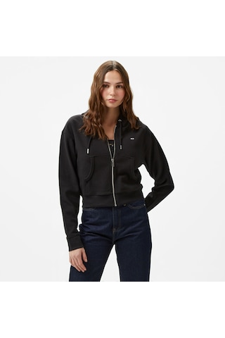 Tommy Hilfiger Tommy Hılfıger Kadın Sweatshırt Dw0dw18763-bds Dw0dw18763-bds Siyah Siyah