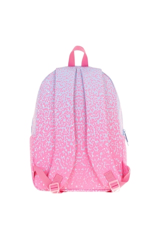 Kaukko Dots Kız Çocuk Üç Bölmeli İlkokul Ve Ortaokul Çantası - Pembe Nokta Desenli - K1803 Pembe
