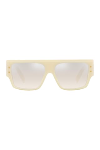 Dolce Gabbana 4459 3427j6 56 Kadın Kare Krem Kemik Güneş Gözlüğü