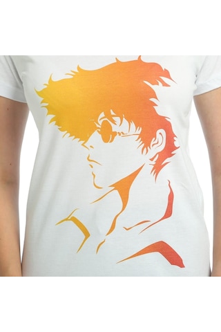 Bant Giyim - Cowboy Bebop Beyaz Kadın T-Shirt Tişört