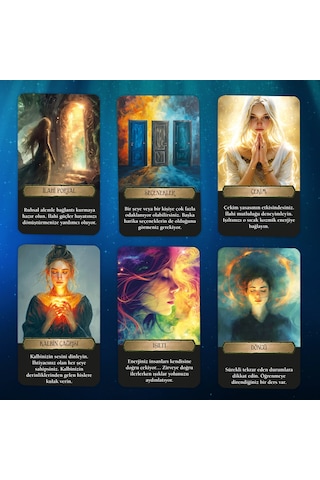 Evrenden Mesajlar Tarot Kehanet Destesi / 90 Açıklamalı Kart