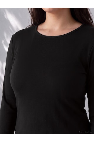 Lcw Curve Siyah Büyük Beden Kadın Body 2'li