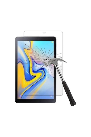Samsung Uyumlu Galaxy Tab Sm T510 Ekran Koruyucu Kırılmaz Cam 10.1 İnç