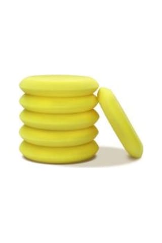 Magic 10Cm Sarı Cila Ve Wax El Uygulama Pedi - 6'Lı Paket