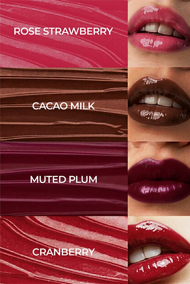 Peptide Lip Balm Muted Plum, Nemlendirici, Parlatıcı Lip Balm Kırmızı Erik Ceramide Vitamin E 15ml C02 Mor