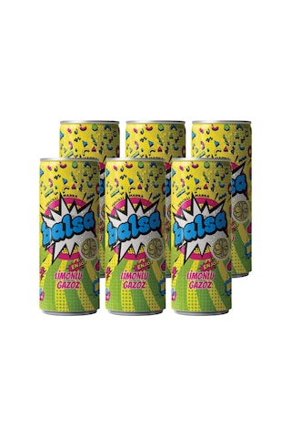 Balsa Limonlu Gazoz 250 ml 6'lı