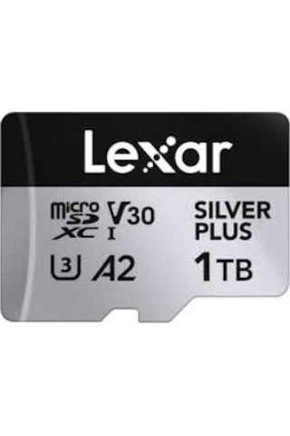 Lexar Silver Plus 1 TB 205 Mb 4k V30 Uhsı Micro Sd Hafıza Kartı