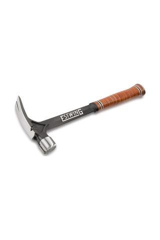 Estwıng Klauenhammer Ultra, Ledergriff, Gerade, Ø30mm 530g, Geraute Bahn