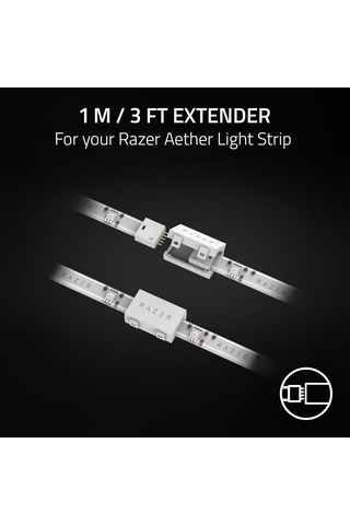 Razer Aether Light Strip Extender - Rgb Led Işık Şeridi Uzatma 1 Çok Renkli