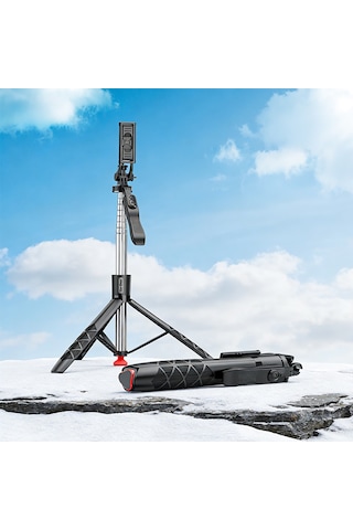 Go Des Gd-st82 360 Derece Pan-tilt Özellikli Tripod Gimbal Stabilizatör Siyah