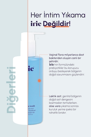 İntim Yıkama Jeli 300ml - Hassas Ciltler İçin Dış Genital Bölge Temizleme
