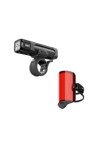 Knog Blinder Bisiklet Ön Arka Far Seti 1000 Lumen Cobber 250 Usb Şarjlı Siyah