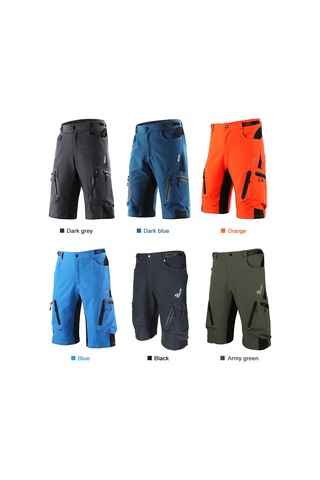 Arsuxeo Baggy Şort Bisiklet Bisiklet Pantolon Nefes Xl Turuncu