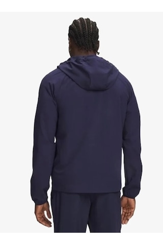 Under Armour Vibe Woven Jacket Erkek Rüzgarlık 6003001-001 Lacivert