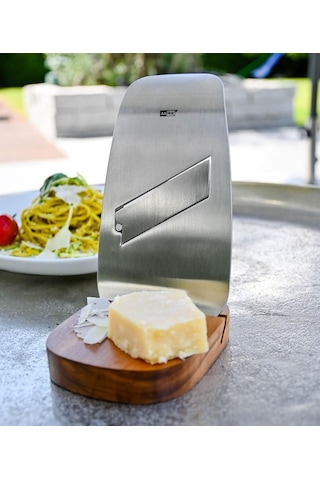 Adhoc Tufo Gurme Dilimleyici Ahşap Standlı Çelik