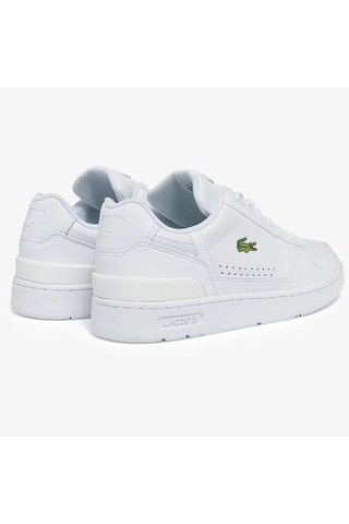 Lacoste T-clip Hakiki Deri Erkek Beyaz Sneaker Beyaz