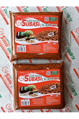 Subaşı Çiğköfte Vakumlu Çiğköfte 2 x 850 G