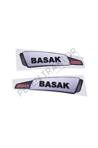 Başak 2090 S Kaporta Yazı Etiketi Sağ-sol Yapışkanlı