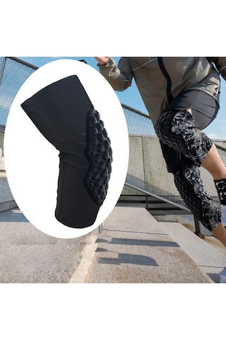 Pazly Suntek Kaymaz Diz Pedleri - Esnek Dizlik Koşu Bisiklet M Model Çok Renkli