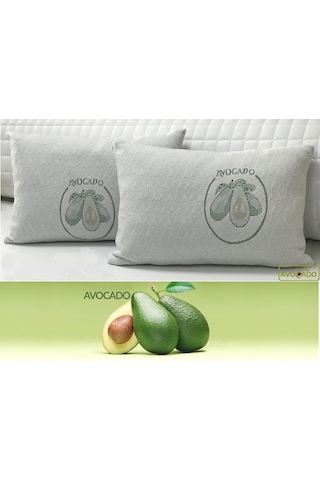 Avocado Yastık 50x70 Visco Yastık 2'li Paket Ortopedik Yastık
