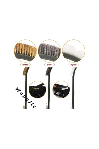 Teltree Серебристый Чистка Сет: Слесарные Щетки, Зонды Различной Конфигурации Для Труднодоступных Место Китай