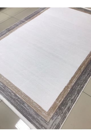 Merinos Halı Vista 76592 957 Serisi Triko Akrilik Salon Oturma Yatak Odası Halısı Krem - Gri - Bej