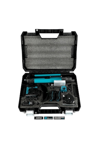 Assur Asr926 360 16 Köşe Tripod'lu Lazer Metre Hizalama Mavi